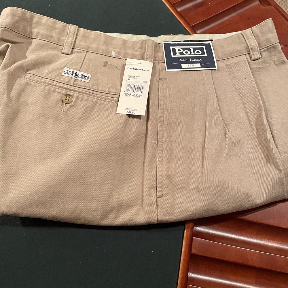 NWT Polo by Ralph Lauren Men's Tan Shorts